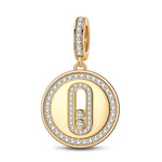 Urban Chic Tarnish-resistant Silver Dangle Charms In 14K Gold Plated