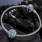 Undersea Gems Tarnish-resistant Silver Charms In White Gold Plated
