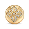 Treasure of Four-Leaf Clover Tarnish-resistant Silver Clips In 14K Gold Plated