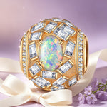 Submerged Beauty Tarnish-resistant Silver Charms In 14K Gold Plated