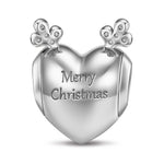 My Sweetie Tarnish-resistant Silver Charms In White Gold Plated