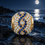 Infinite Stellar Tarnish-resistant Silver Charms In 14K Gold Plated
