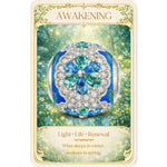 Petal Shade Tarnish-resistant Silver Charms With Enamel In White Gold Plated