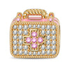 Boo-Boo Buddy Tarnish-resistant Silver Charms In 14K Gold Plated