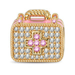 Boo-Boo Buddy Tarnish-resistant Silver Charms In 14K Gold Plated