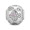 Whispering Fish Tarnish-resistant Silver Charms In White Gold Plated
