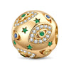 Mystic Protection Tarnish-resistant Silver Charms In 14K Gold Plated