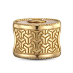 Planetary Harmony Tarnish-resistant Silver Charms In 14K Gold Plated