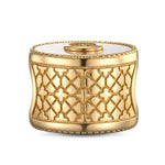 Cosmic Serenity Tarnish-resistant Silver Charms In 14K Gold Plated