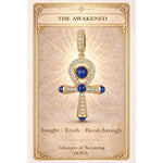 Scepter of Light Tarnish-resistant Silver Dangle Charms In 14K Gold Plated