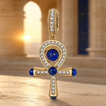 Scepter of Light Tarnish-resistant Silver Dangle Charms In 14K Gold Plated