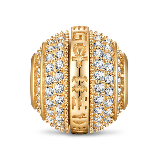 gona- Harmonies Beyond Tarnish-resistant Silver Charms In 14K Gold Plated