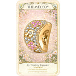 Spring Symphony Flower Tarnish-resistant Silver Charms In 14K Gold Plated