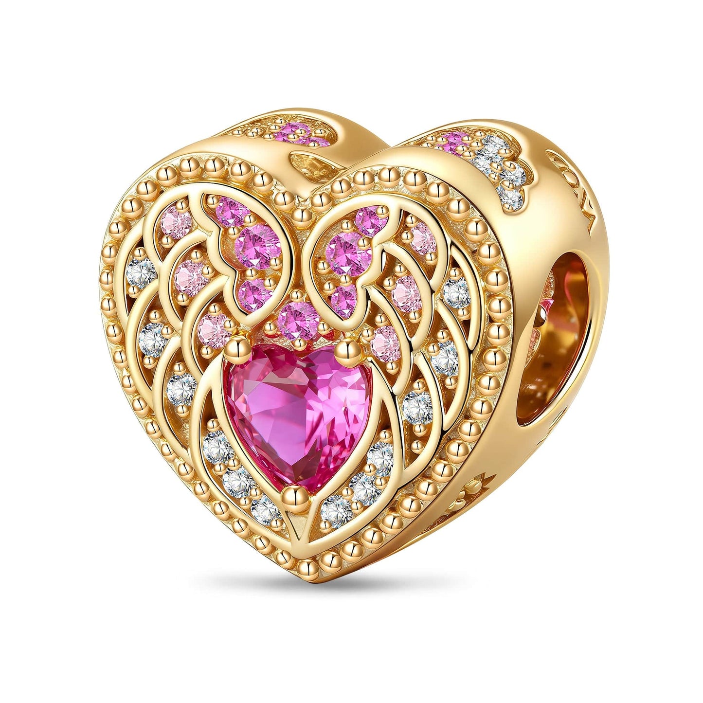 Butterfly Devotion Tarnish-resistant Silver Charms In 14K Gold Plated