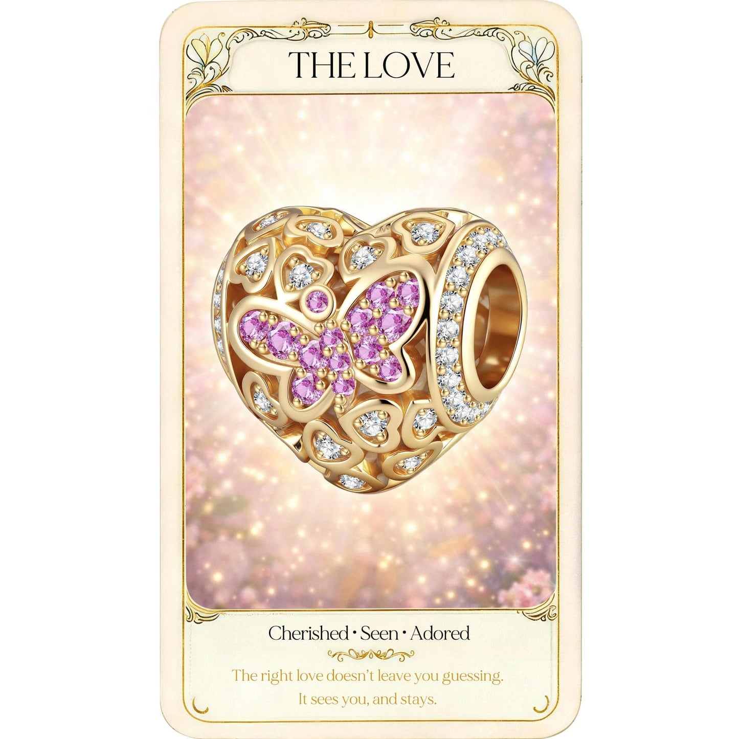 Ethereal Wing Tarnish-resistant Silver Charms In 14K Gold Plated