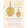 ISFP MBTI Personality Tarnish-Resistant Silver Dangle Charm With Enamel In 14K Gold Plated