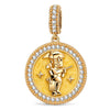 ISTP MBTI Personality Tarnish-Resistant Silver Dangle Charm With Enamel In 14K Gold Plated