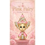 Pink Enchanted Fairy Godmother Tarnish-Resistant Silver Charm In 14K Gold Plated