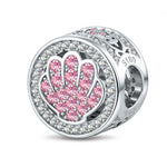 Ocean Reverie Reversible Seahorse & Pavé Shell Charm in Tarnish-Resistant Silver