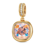 Concinnity Brilliance Tarnish-resistant Silver Dangle Charms In 14K Gold Plated