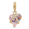Love's Tale Tarnish-resistant Silver Dangle Charms In 14K Gold Plated