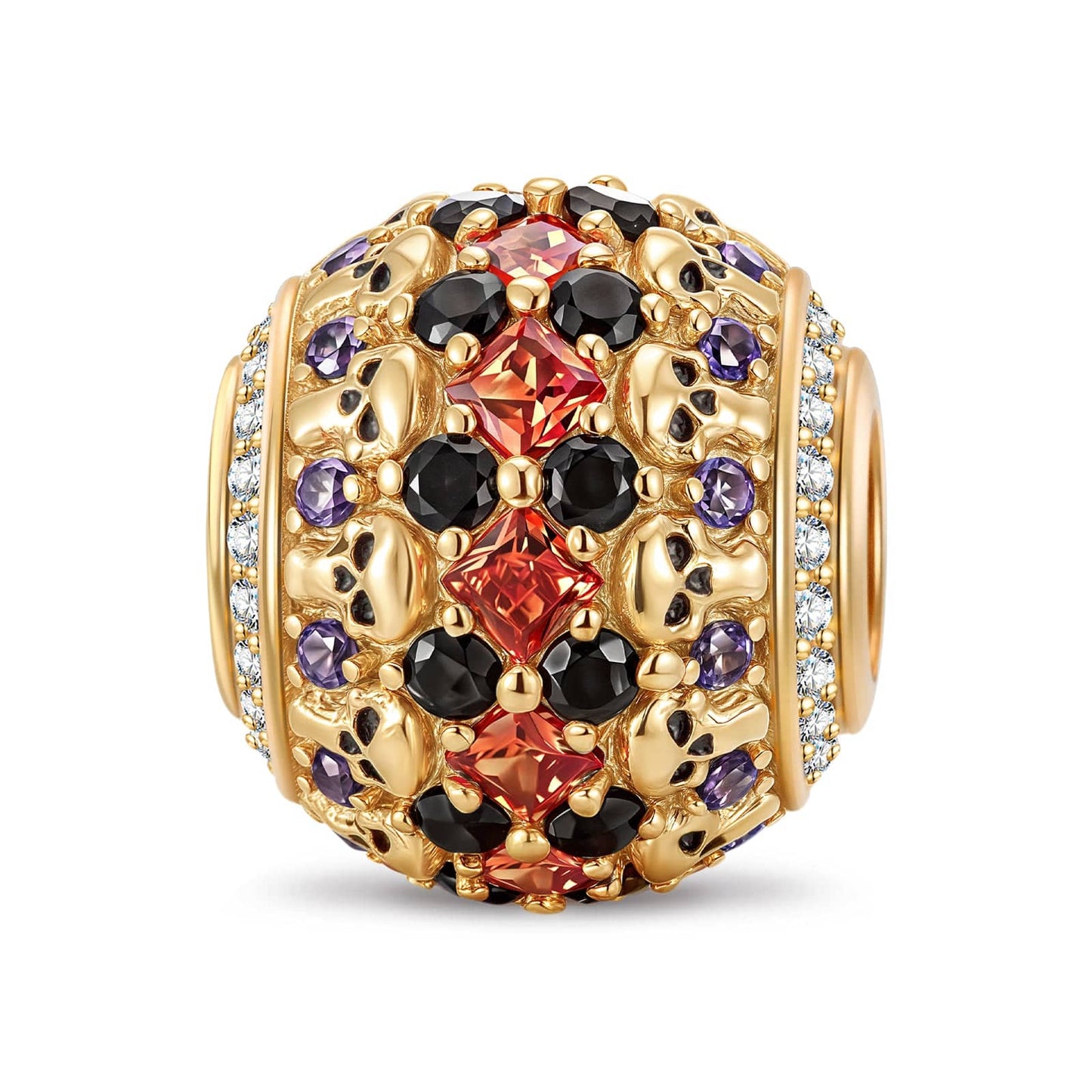 Phantom Reverie Tarnish-resistant Silver Charms In 14K Gold Plated