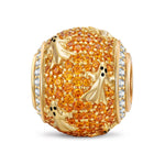 Spectral Dusk Tarnish-resistant Silver Charms In 14K Gold Plated