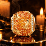 Spectral Dusk Tarnish-resistant Silver Charms In 14K Gold Plated