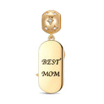 Stardust for You Tarnish-resistant Silver Dangle Charms In 14K Gold Plated