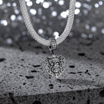 Sterling Silver XL Size Dangle Charms In Blackened 925 Sterling silver