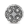 Sterling Silver XL Size Charms In Blackened 925 Sterling silver