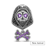 Sterling Silver Mysterious Wizard Charms In Blackened 925 Sterling silver Plated