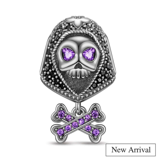 gon- Sterling Silver Mysterious Wizard Charms In Blackened 925 Sterling silver Plated