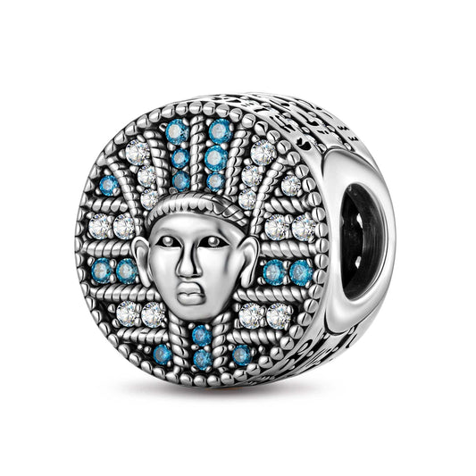 gona- Sterling Silver Divine Protectors Charms In Blackened 925 Sterling Silver