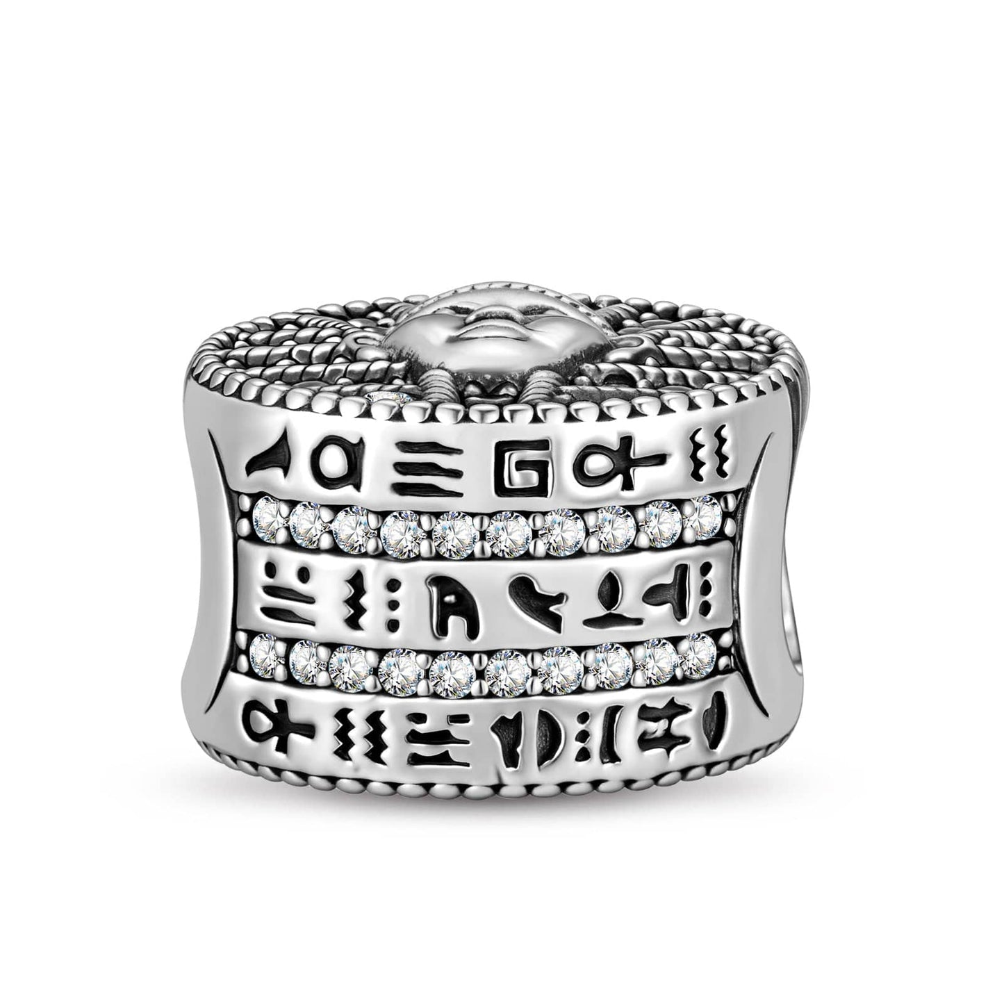 Sterling Silver Divine Protectors Charms In Blackened 925 Sterling Silver