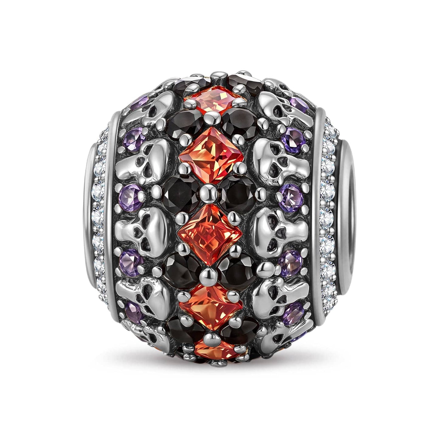 Sterling Silver Phantom Reverie Charms In Blackened 925 Sterling Silver