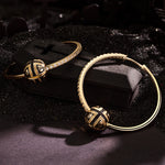 Skull And Crossbones Tarnish-resistant Silver Charms Earrings Set With Enamel In 14K Gold Plated
