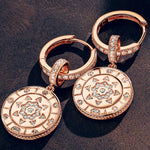 [💥As @svetlana_rusan's Pick] Evil Eyes Tarnish-resistant Silver Charms Earrings Set In Rose Gold Plated