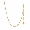 Sterling Silver Classic Rope Chain Necklace In 14K Gold Plated