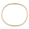 Boundless Loops Handcrafted Necklace in Tarnish-Resistant Silver with 14K Gold-Tone Plating