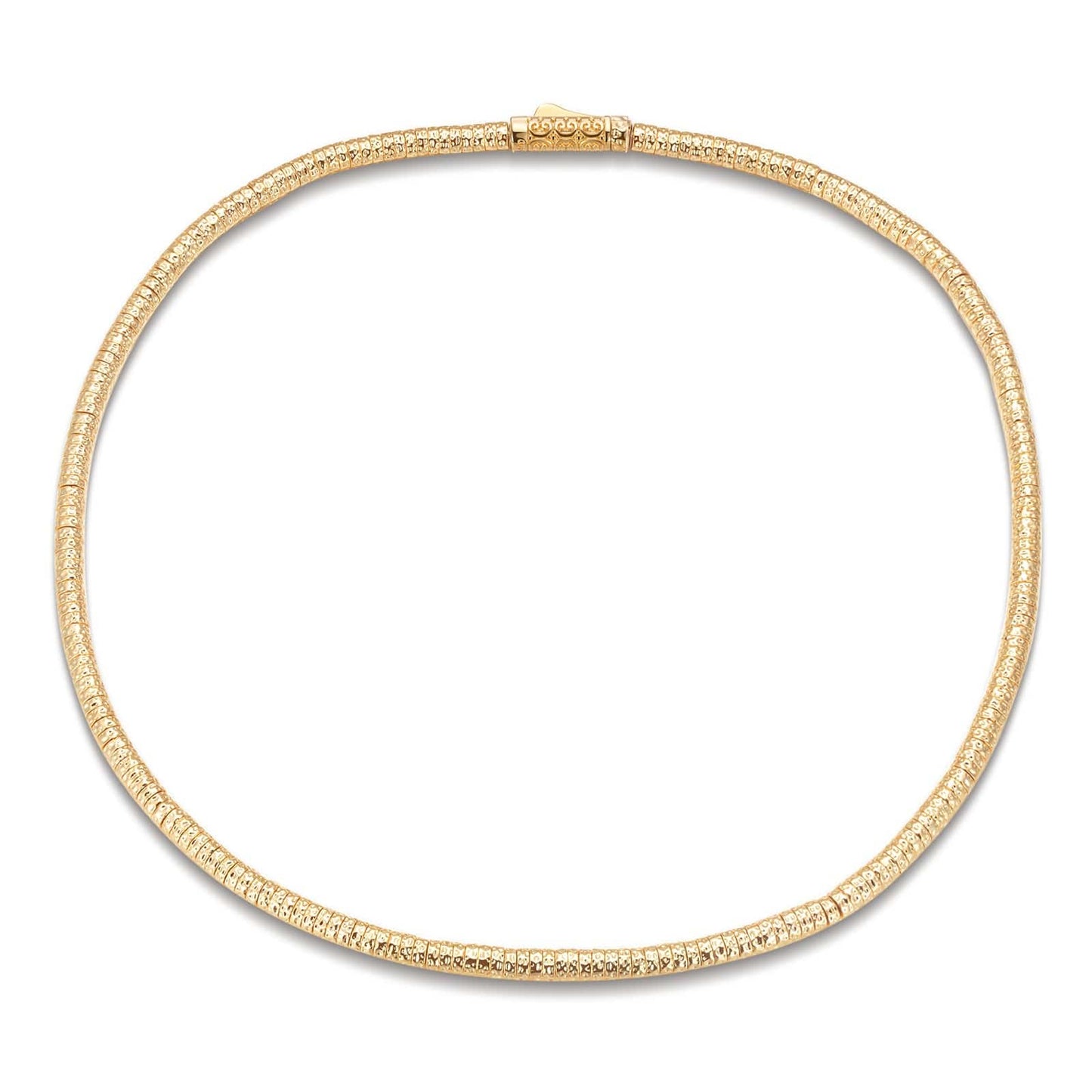 Boundless Loops Handcrafted Necklace in Tarnish-Resistant Silver with 14K Gold-Tone Plating