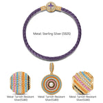 Twilight Mediterranean Star Compass Curated Charm Bracelet Set in Tarnish‑Resistant Silver with 14K Gold Plating (Includes Bracelet And All Charms Shown)
