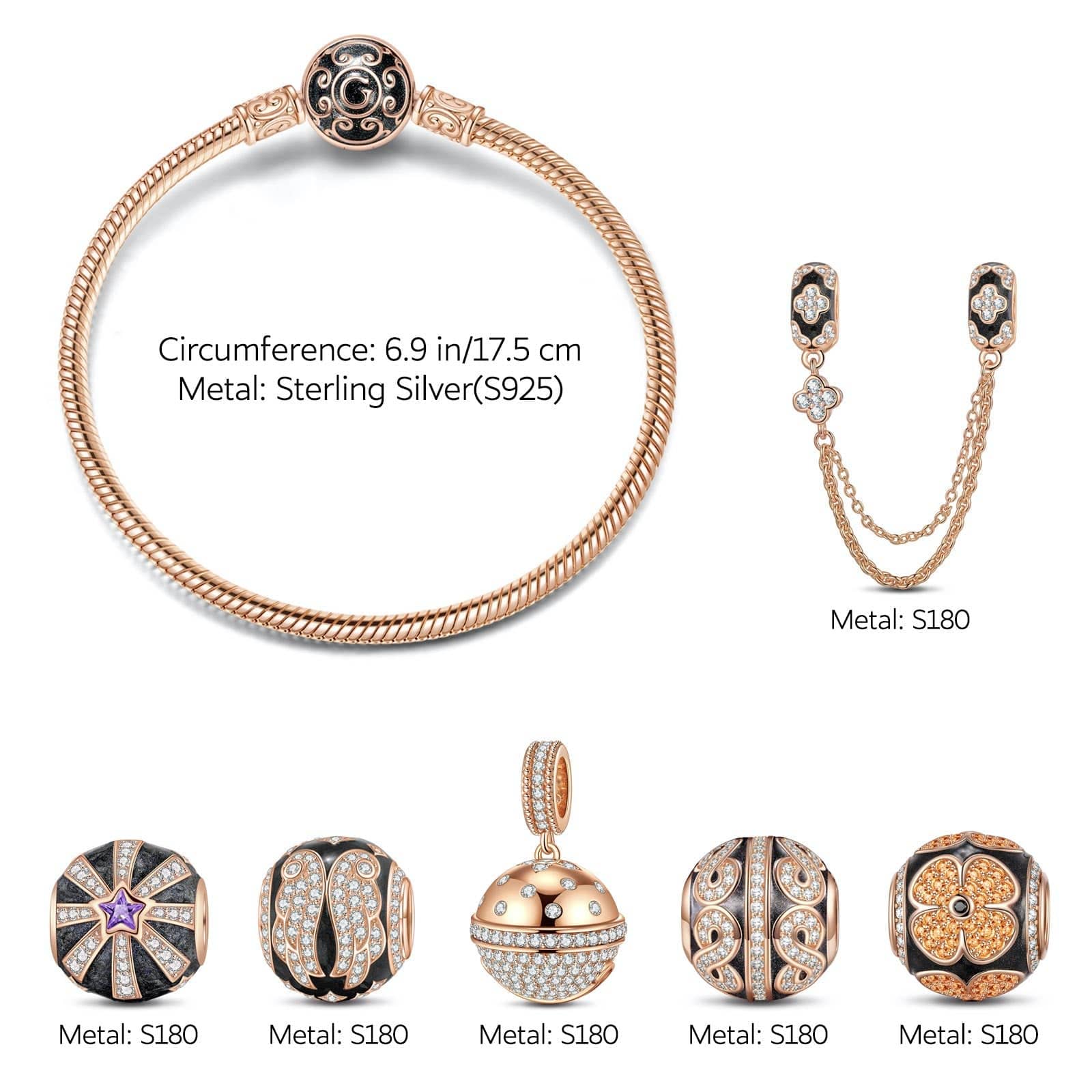 #Bracelet Size_6.9in / 17.5cm_1