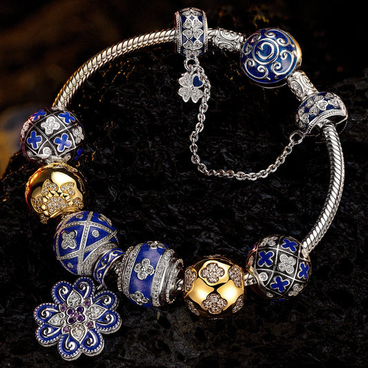 gona- #Finish_White Gold Plated