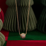 Limited Edition - The Iconic Advent Calendar - 12 Days Of Christmas Fine Jewelry Gift Set: Sterling Silver Petal Delight Charms Earrings and Necklace and Bracelet Set With Enamel In 14K Gold Plated