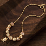 💖 Today's Exclusive Deal: Sterling Silver Classic Bamboo Chain Necklace Coastal Luck Charms Necklace Set In 14K Gold Plated