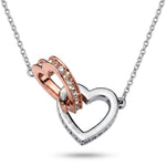 Exclusive Gift Offer: Spend $99+ to Get This "I Love You 3000 Times" Interlocking Double Heart Crystal Pendant Necklace for FREE (Ships With Order, No Need to Add to Cart)