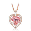 Exclusive Gift Offer: Spend $99+ to Get This Rosy Swarovski Crystal Heart Pendant Necklace with Rose Gold Plating for FREE (Ships With Order, No Need to Add to Cart)