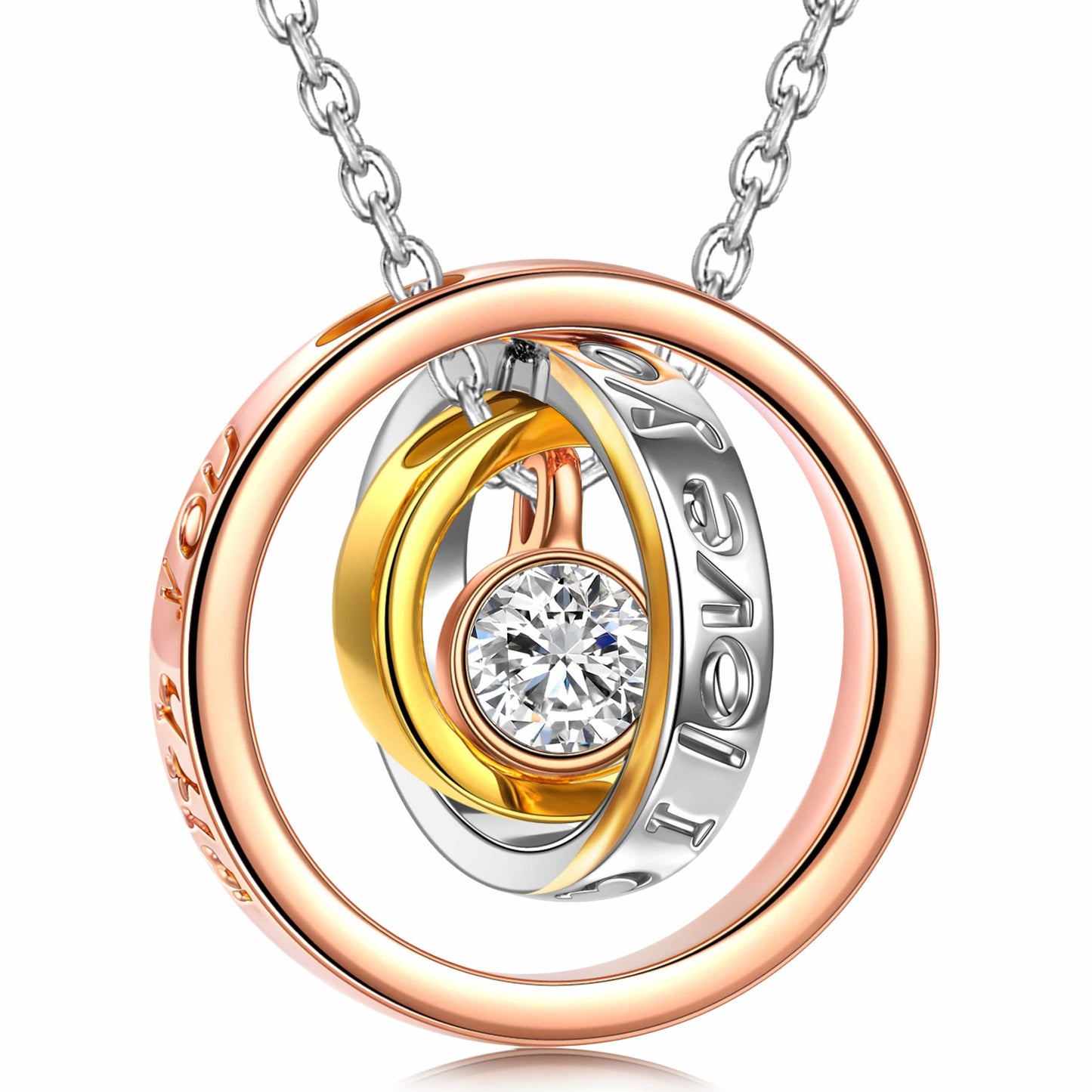 Mother‘s Day Exclusive: Spend $100+ in a Single Purchase to Get This Layered Circle Pendant Necklace in 14K Gold Plated - Created With Swarovski® Crystal for FREE (Ships With Order, No Need to Add to Cart)