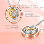 Mother‘s Day Exclusive: Spend $100+ in a Single Purchase to Get This Layered Circle Pendant Necklace in 14K Gold Plated - Created With Swarovski® Crystal for FREE (Ships With Order, No Need to Add to Cart)